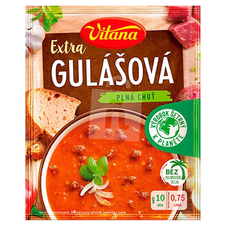 Polievka Extra tradičná gulášová pastovitá 95g Vitana