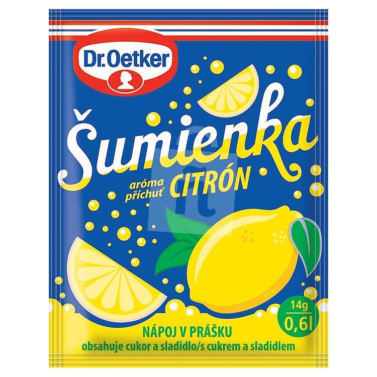 Šumienka citrón nápoj v prášku 14 g Dr. Oetker