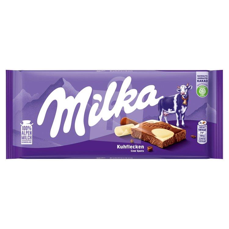 Čokoláda mliečna Kuhflecken - happy cows 100g Milka