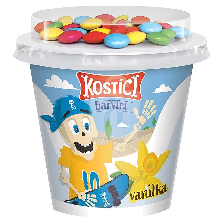 Jogurt Kostící barvíci s dražé vanilka 109g Danone