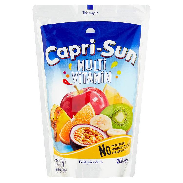 Nápoj ovocný Multivitamin 12% 200ml Capri-Sun