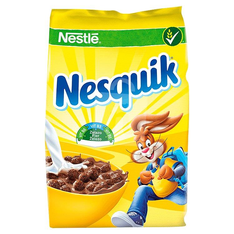 Cereálie Nesquik guľôčky s kakaom 250g Nestlé