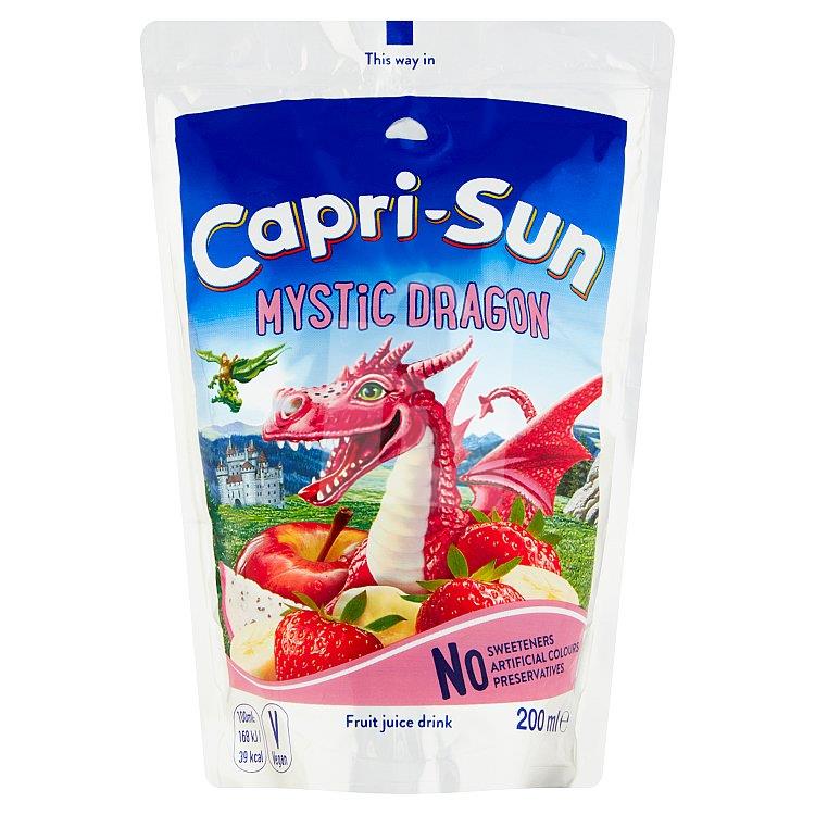 Nápoj ovocný Mystic dragon 10% 200ml Capri-Sun