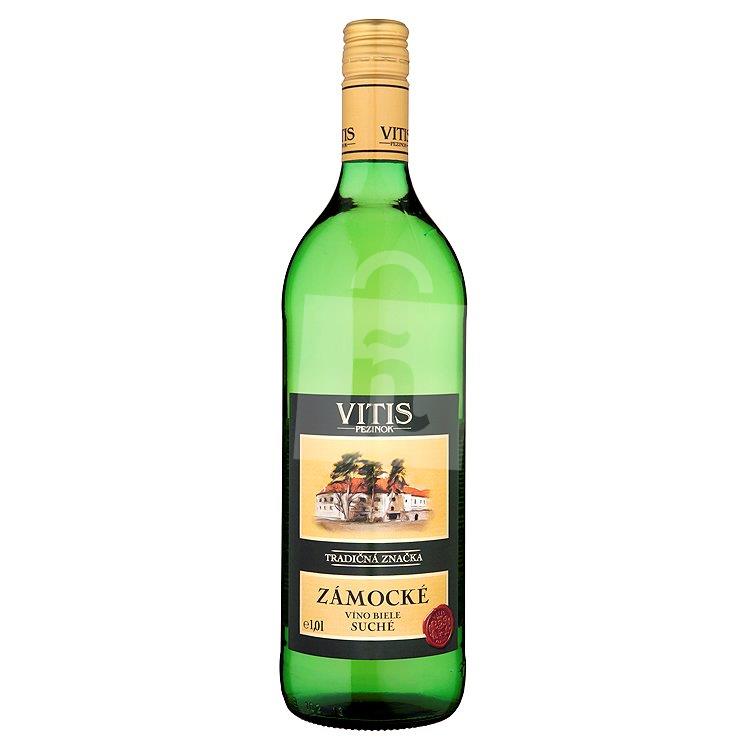 Zámocké víno biele suché 1l Vitis Pezinok