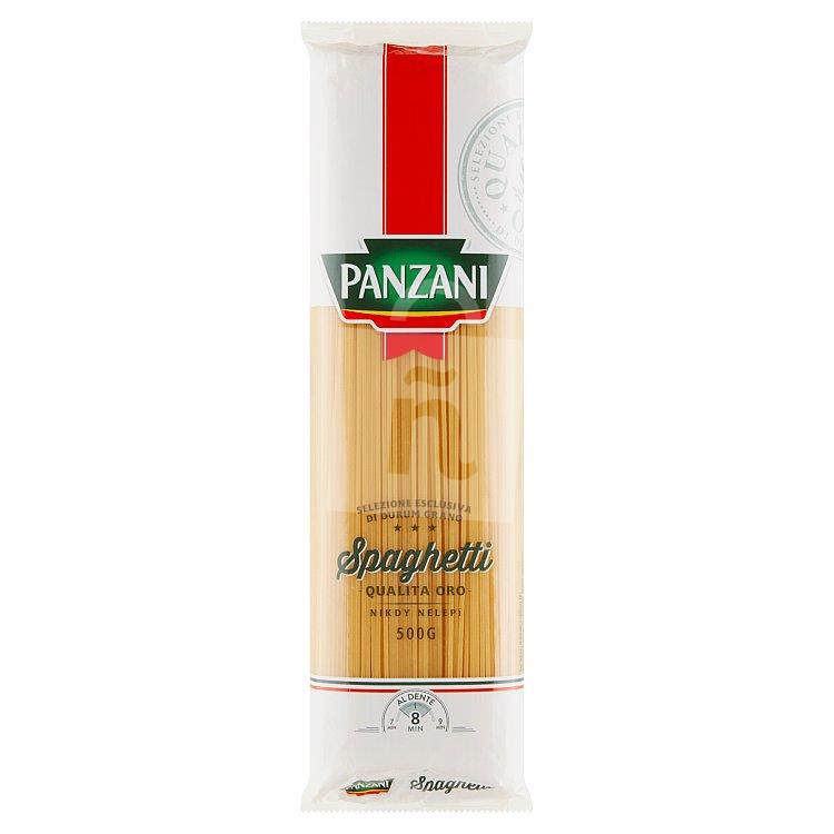 Cestoviny semolinové sušené spaghetti 500g Panzani