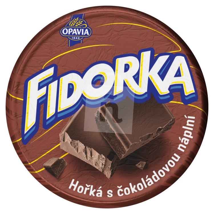 Oblátka Fidorka horká s čokoládou celomáčaná v horkej čokoláde 30g Opavia