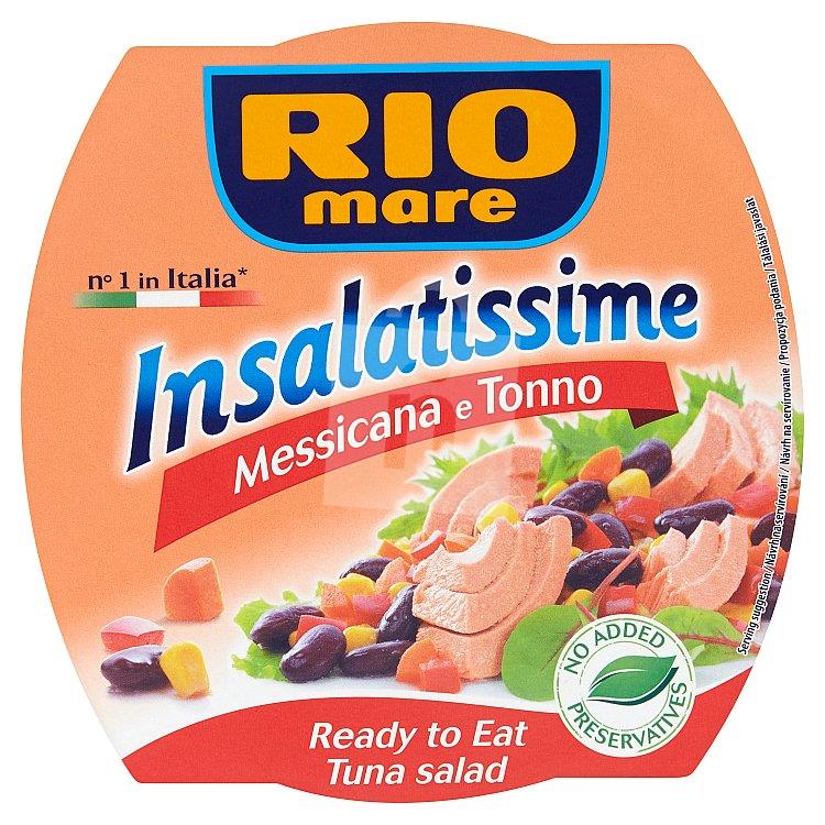 Tuniakový šalát Insalatissime Messicana e Tonno 160g Rio Mare