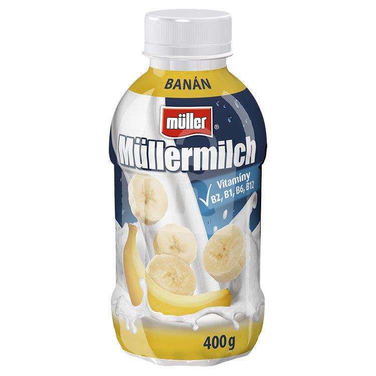 Mliečny nápoj Müllermilch banán 400g Müller