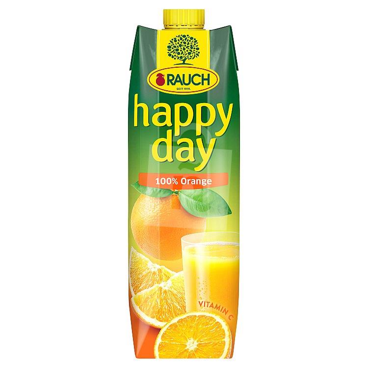 Džús Happy day 100% pomaranč 1l Rauch
