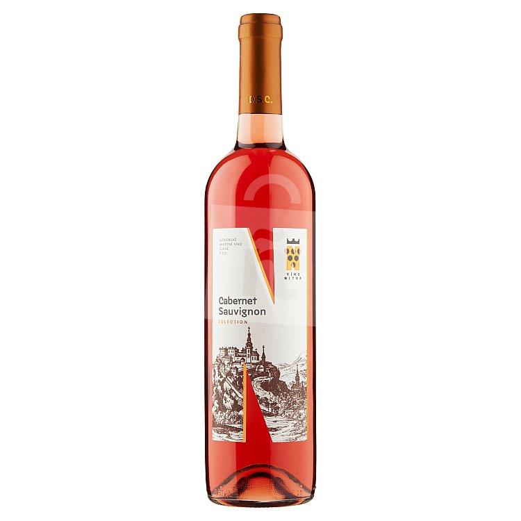 Selection Cabernet sauvignon roré D.S.C.akostné víno ružové suché 0,75l Víno Nitra
