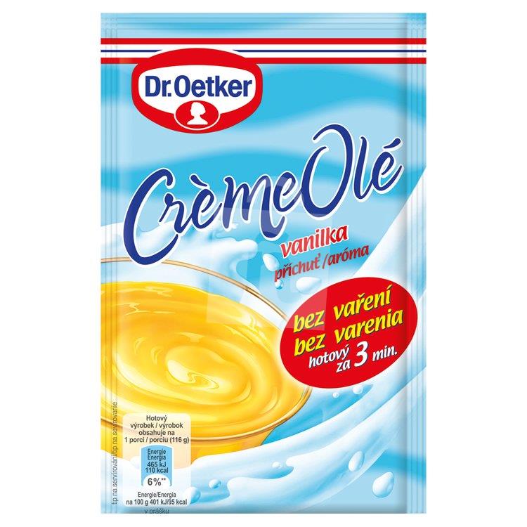 Puding bez varenia Créme Olé vanilka 50g Dr. Oetker