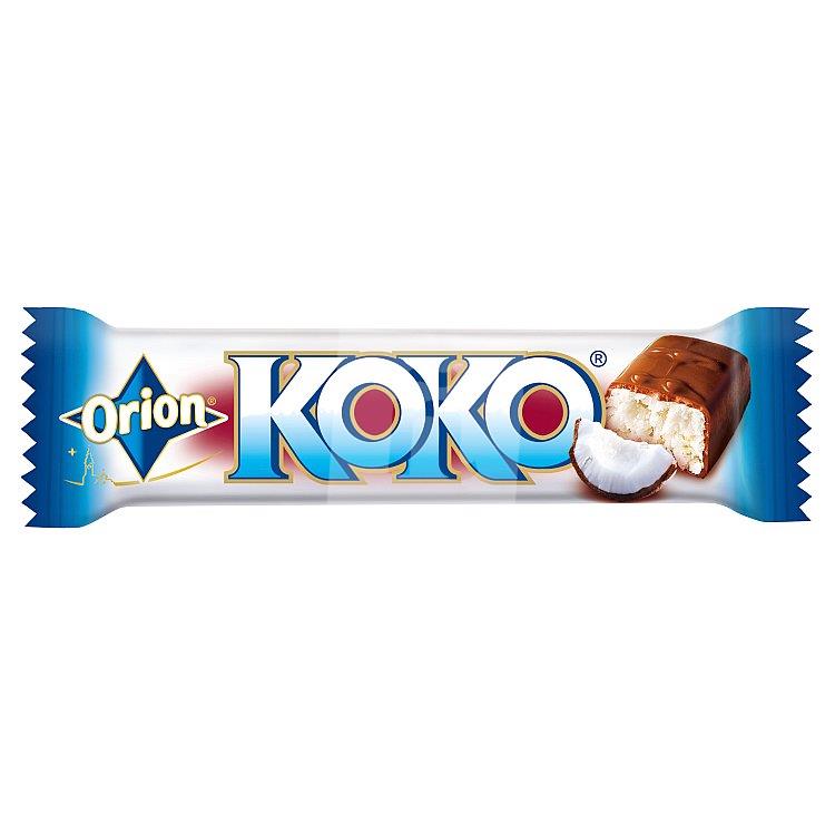 Tyčinka kokosová v mliečnej čokoláde Koko 35g Orion
