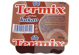 Dezert tvarohovo-smotanový termizovaný Termix kakao 90g Mlékárna Kunín
