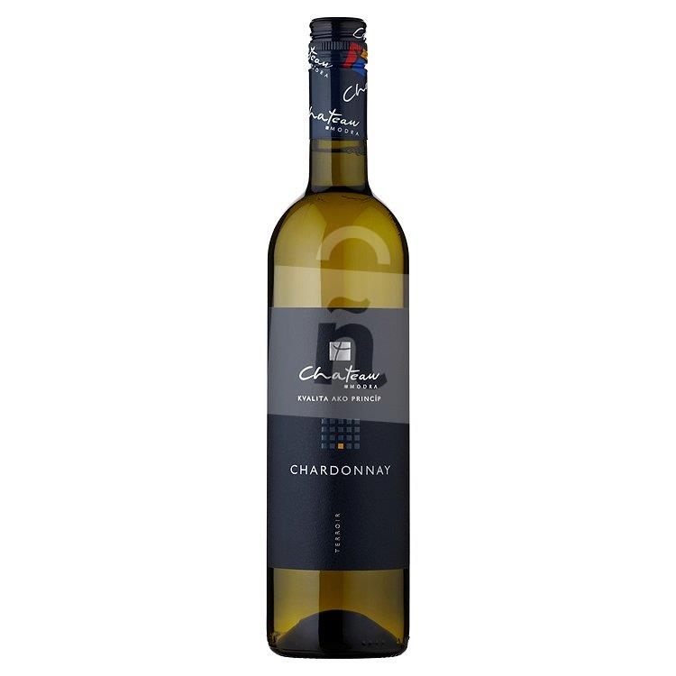 Terroir Chardonnay akostné odrodové víno biele suché 0,75l Chateau Modra