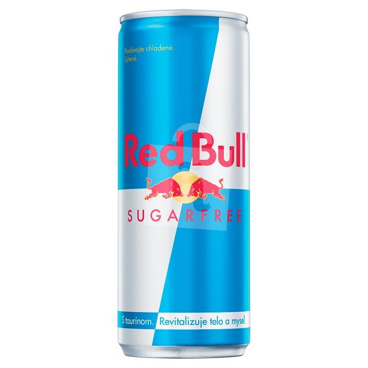 Energetický nápoj sugarfree 250ml plech Red Bull