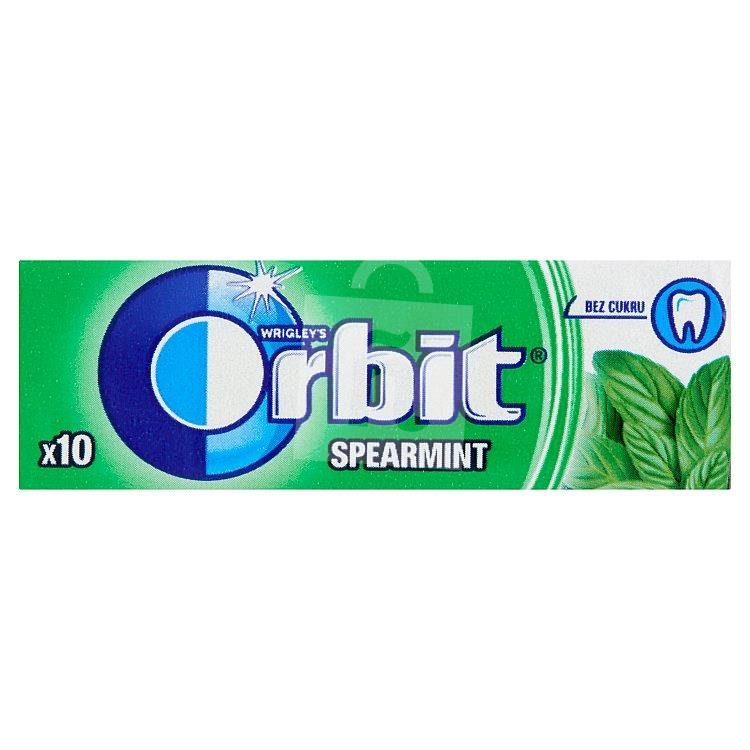 Žuvačky dražé bez cukru Orbit Spearmint 10ks / 14g Wrigley's