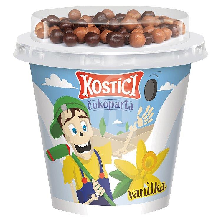Jogurt Kostící čokoparta vanilka 107g Danone