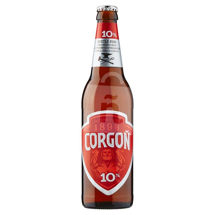 Pivo svetlé výčapné 10° 3,9% 500ml Corgoň