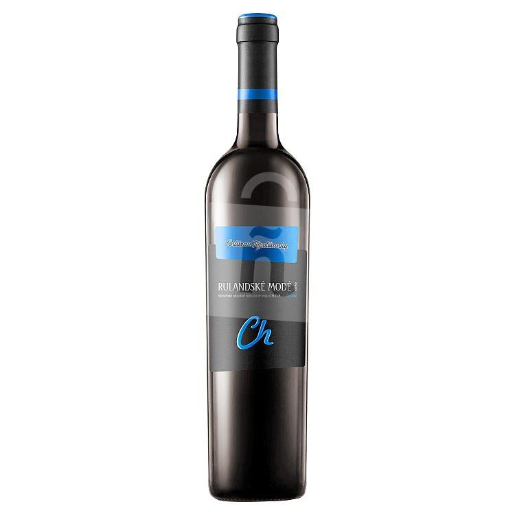 Noir Rulandské modré akostné odrodové víno červené suché 0,75l Chateau Topoľčianky