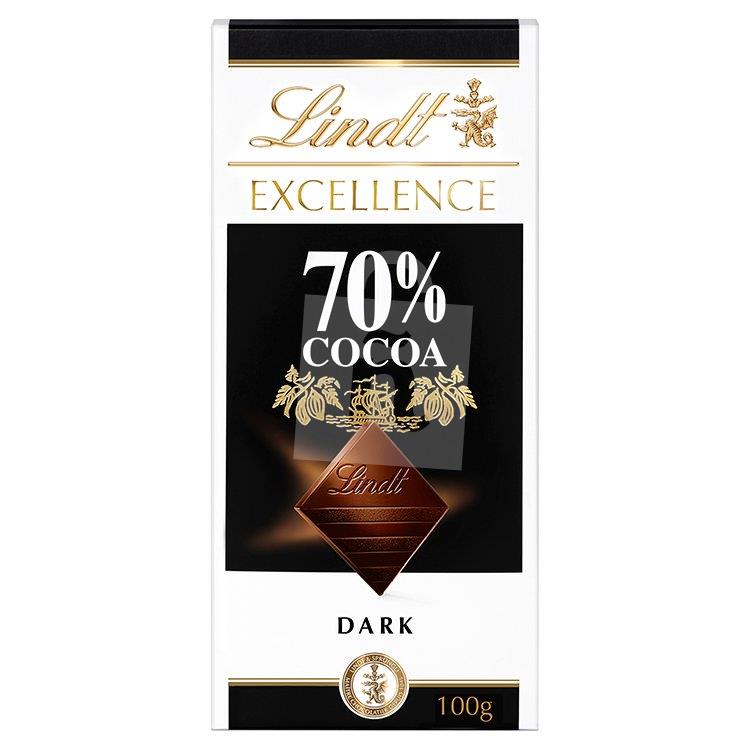 Čokoláda Excellence 70% horká 100g Lindt