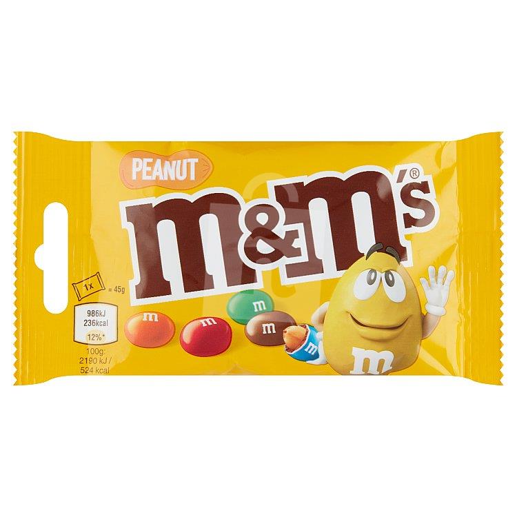 Cukríky dražé Peanut 45g M&M's