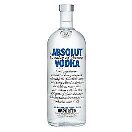 Vodka Blue pure 40% 1l Absolut