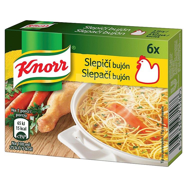 Bujón slepačí 3l 6x10g / 60g Knorr