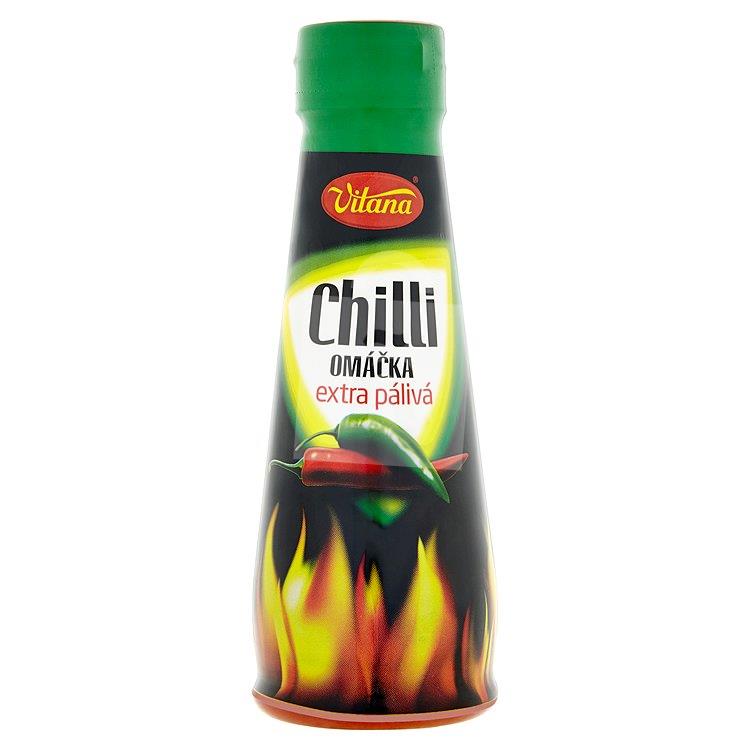 Omáčka chilli extra štipľavá 180ml Vitana