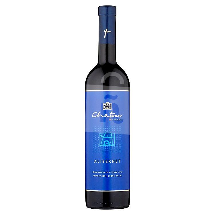Bastion Alibernet akostné neskorý zber víno červené suché 0,75l Chateau Modra