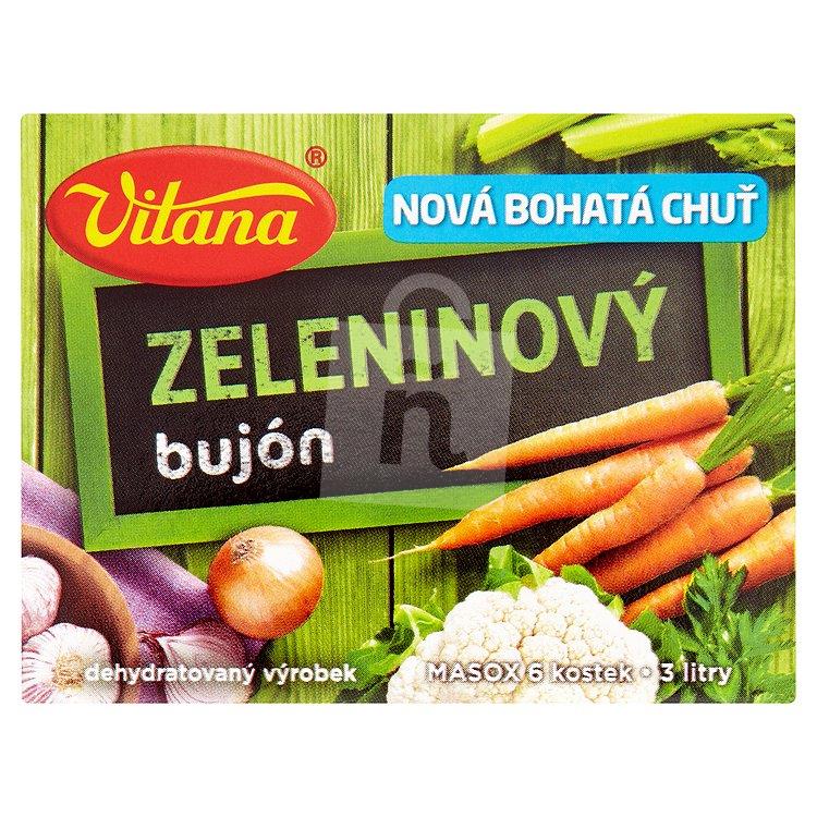 Bujón zeleninový bujón 6ks 60g Vitana