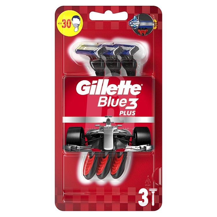 Holiaci strojček jednorázový Blue3 3ks Gillette