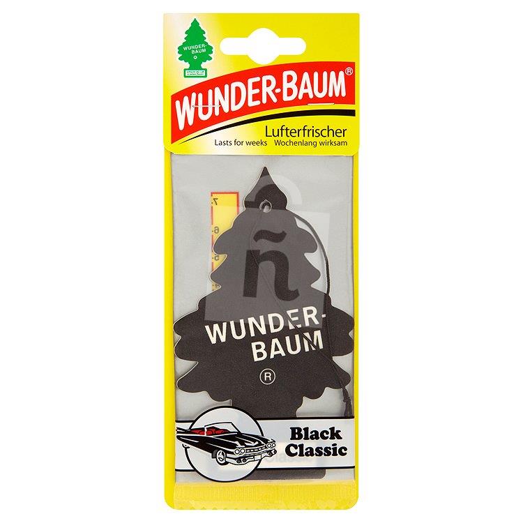 Osviežovač vzduchu do auta stromček black classic 5g Wunder-Baum