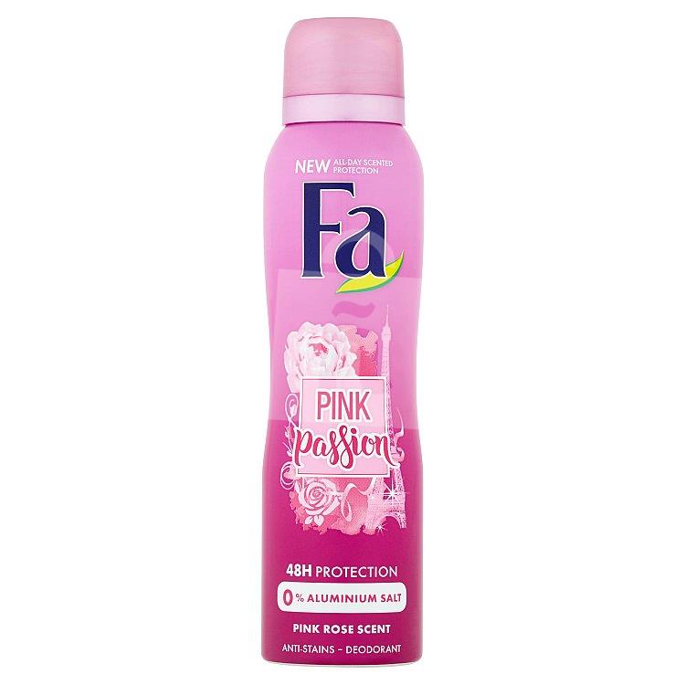 Dezodorant sprej Pink Passion floral scent 48h 150ml Fa