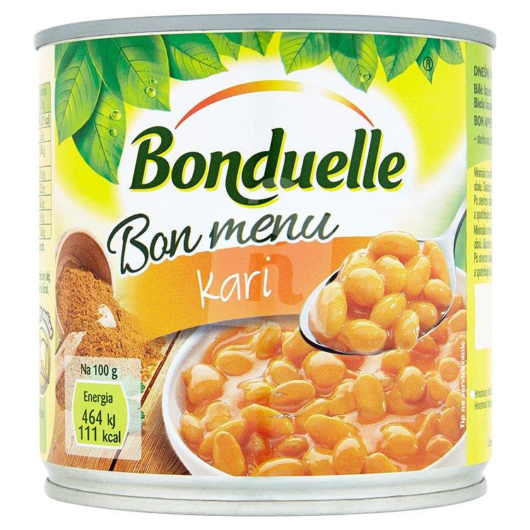 Bon Menu Kari biela fazuľa v kari omáčke PP 200g / 425ml / 430g Bonduelle
