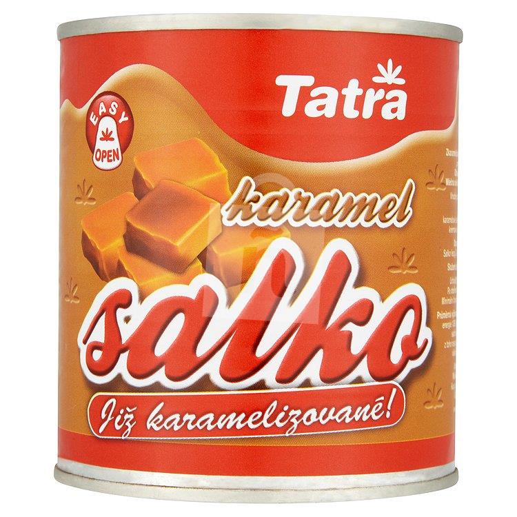 Mlieko Salko karamel 397g Tatra