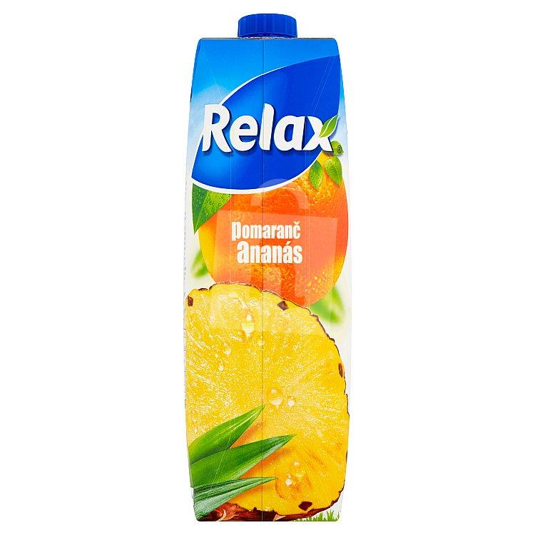 Nektár pomaranč ananás 50% 1l Relax
