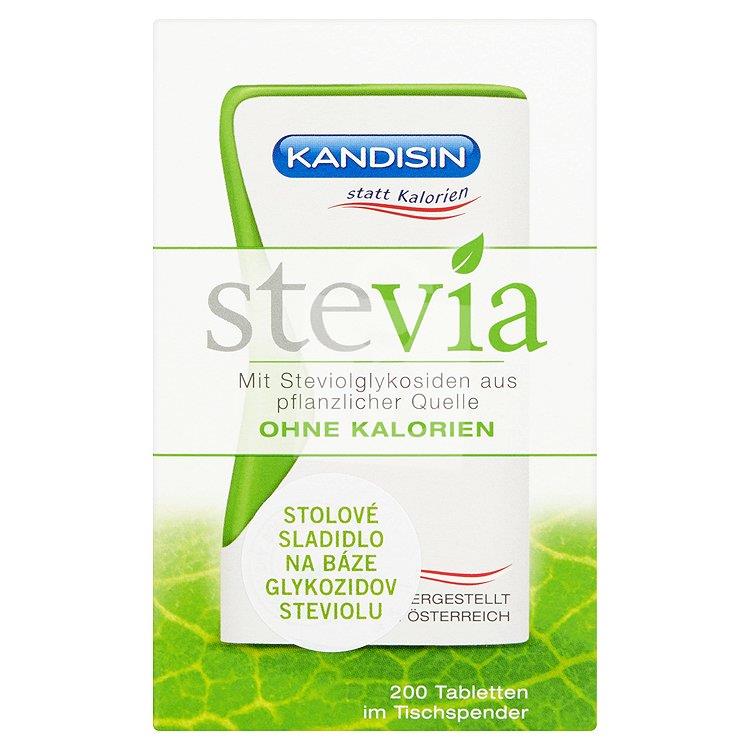Stevia Prírodné sladidlo 200ks 14g Kandisin