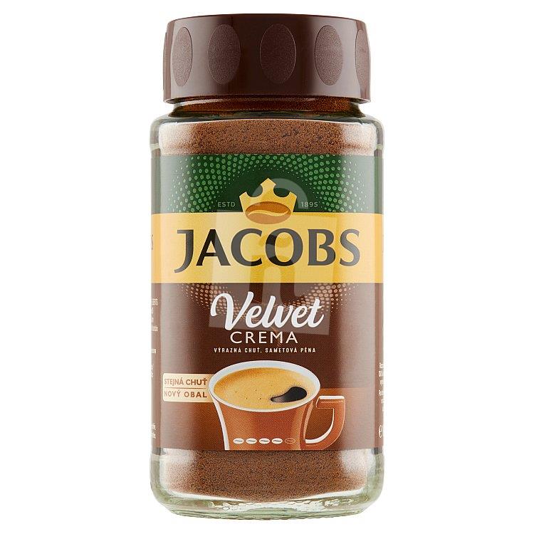 Káva rozpustná - instant Velvet 100g Jacobs