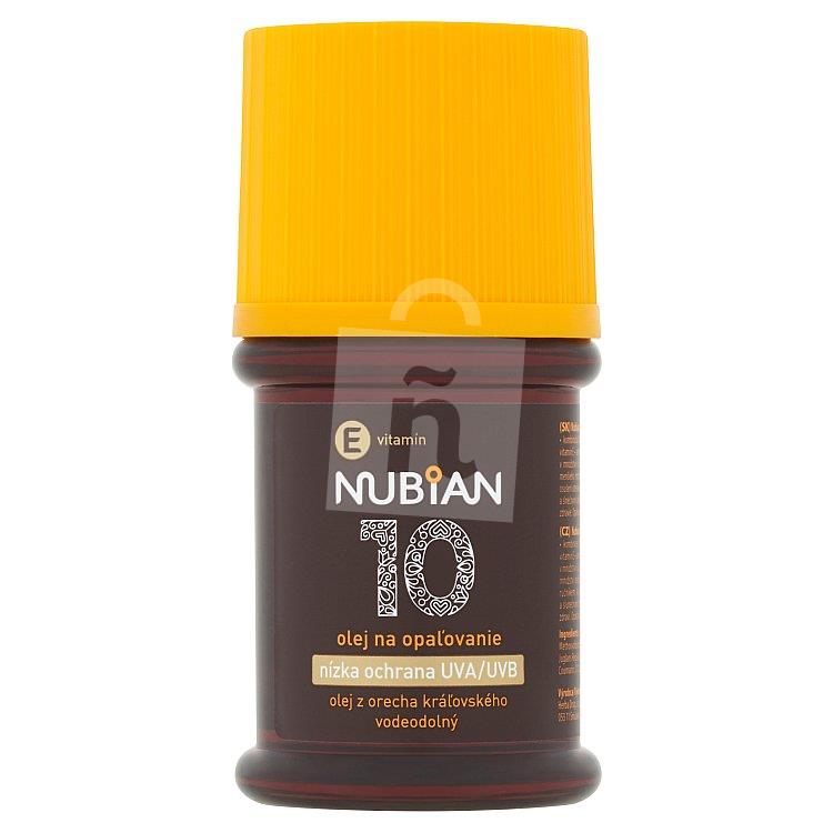 Olej na opaľovanie OF 10 60 ml Nubian