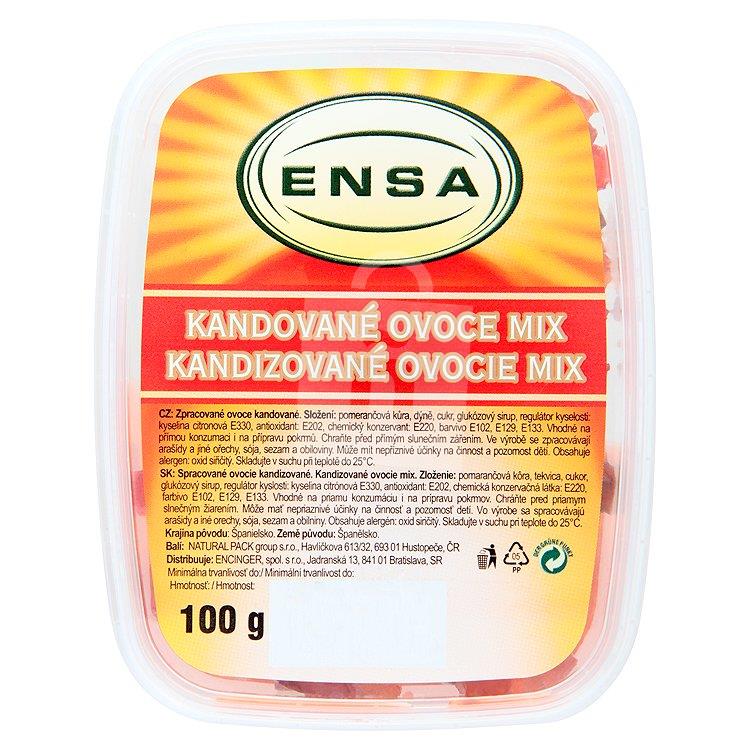 Kandizované ovocie mix 100 g Ensa