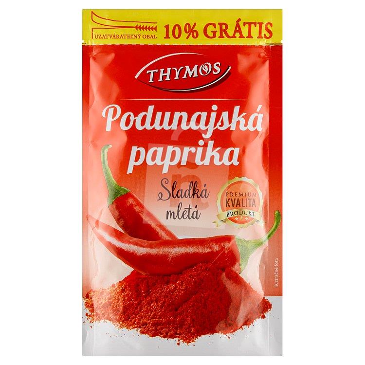 Paprika Podunajská sladká mletá 10% grátis 75g Thymos