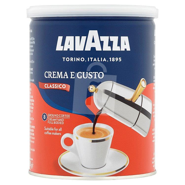 Káva mletá Crema e Gusto classico 250g dóza Lavazza
