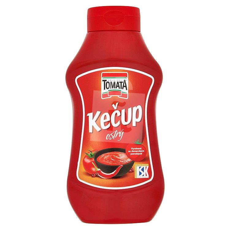 Kečup ostrý 900g Tomata