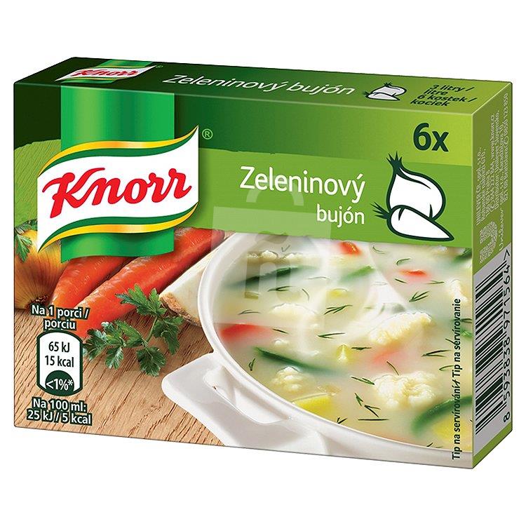 Bujón zeleninový 3l 6x10g / 60g Knorr
