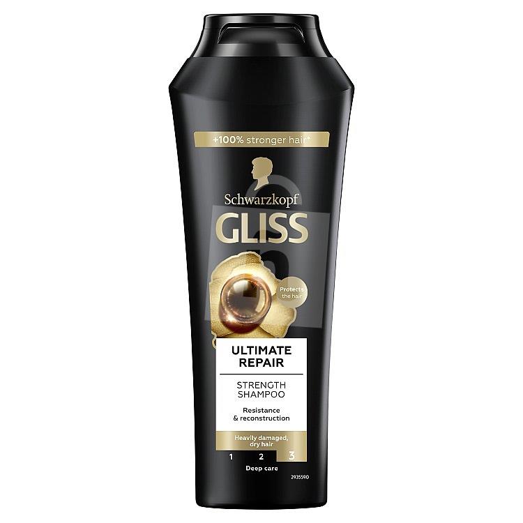 Šampón Ultimate Oil Elixir veľmi namáhané a lámajúce vlasy 250ml Schwarzkopf Gliss Kur
