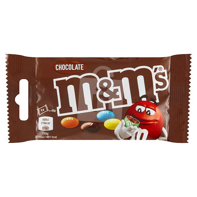 Cukríky dražé Chocolate 45g M&M's
