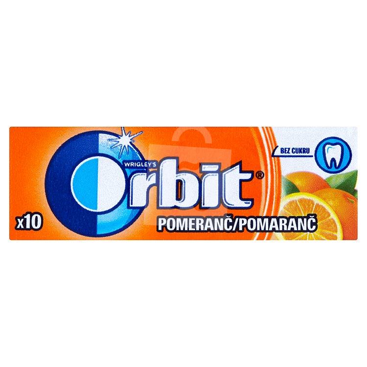 Žuvačky dražé bez cukru Orbit Pomaranč 10ks / 14g Wrigley's