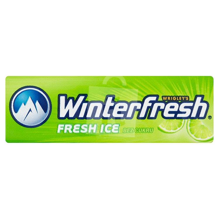 Žuvačka Winterfresh Fresh ice dražé bez cukru s mentolovou a citrusovou príchuťou 14g Wrigley's