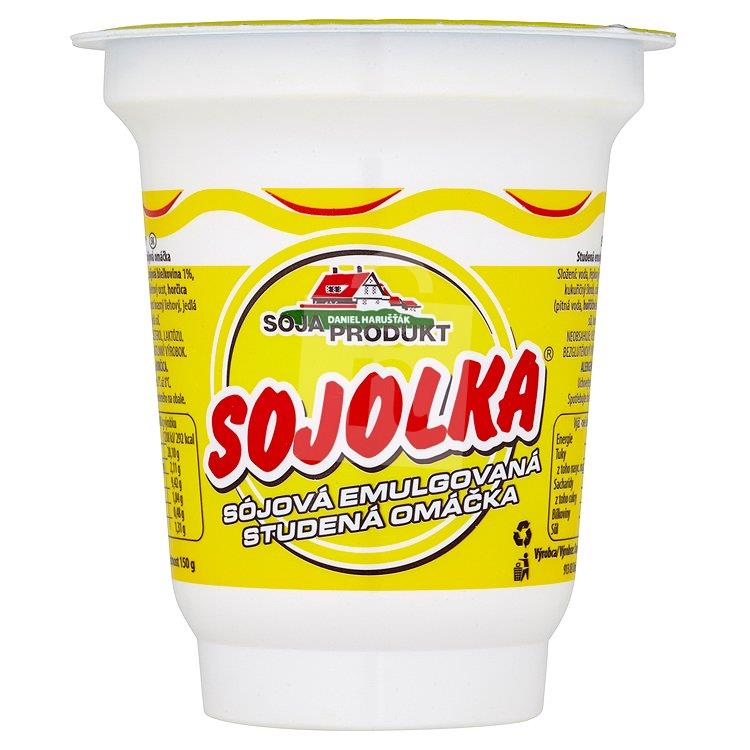Omáčka Sojolka studená emulgovaná sójová majonéza 150g Sojaprodukt