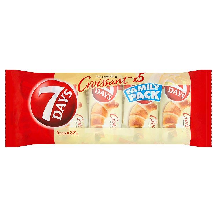 Croissant cocoa family pack 5x37g/ 185g 7 DAYS